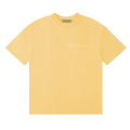 Fear Of God Essentials Chest Logo Short Sleeve T-Shirt Pale Yellow