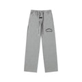 Fear Of God Essentials Arched Logo Straight‑Leg Sweatpants Medium Heather Grey