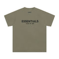 Fear Of God Essentials Core Logo Oversized T‑Shirt Olive