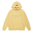 Fear Of God Essentials Tone‑on‑Tone Pullover Hoodie Pale Yellow