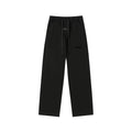 Fear Of God Essentials Tone‑on‑Tone Text Logo Straight‑Leg Sweatpants Black